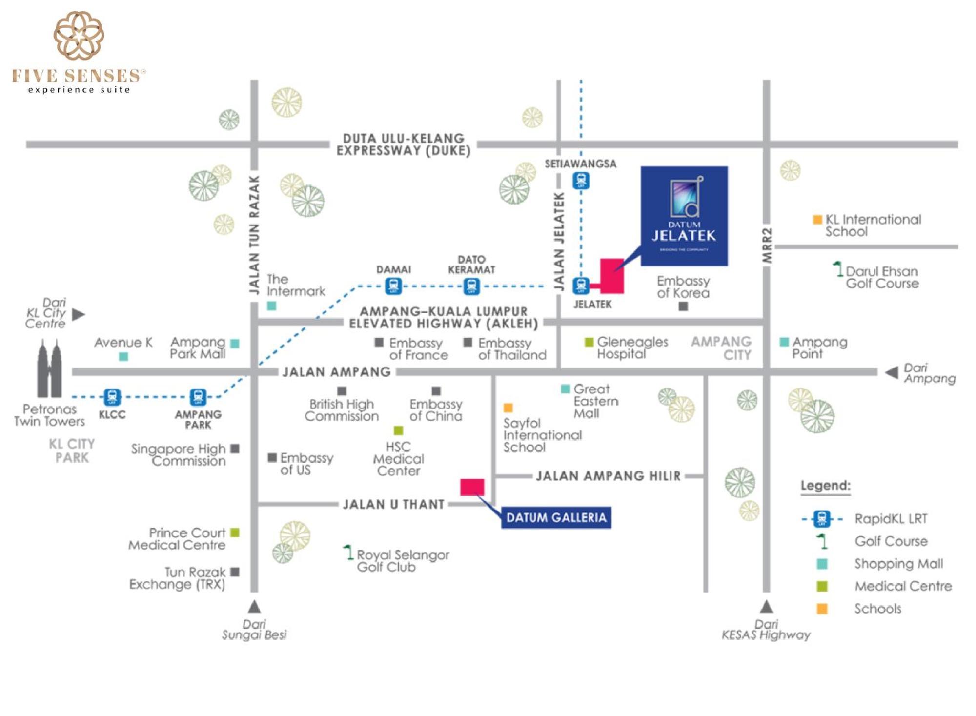 Datum Jelatek Residence, Klcc Kuala Lumpur Kültér fotó